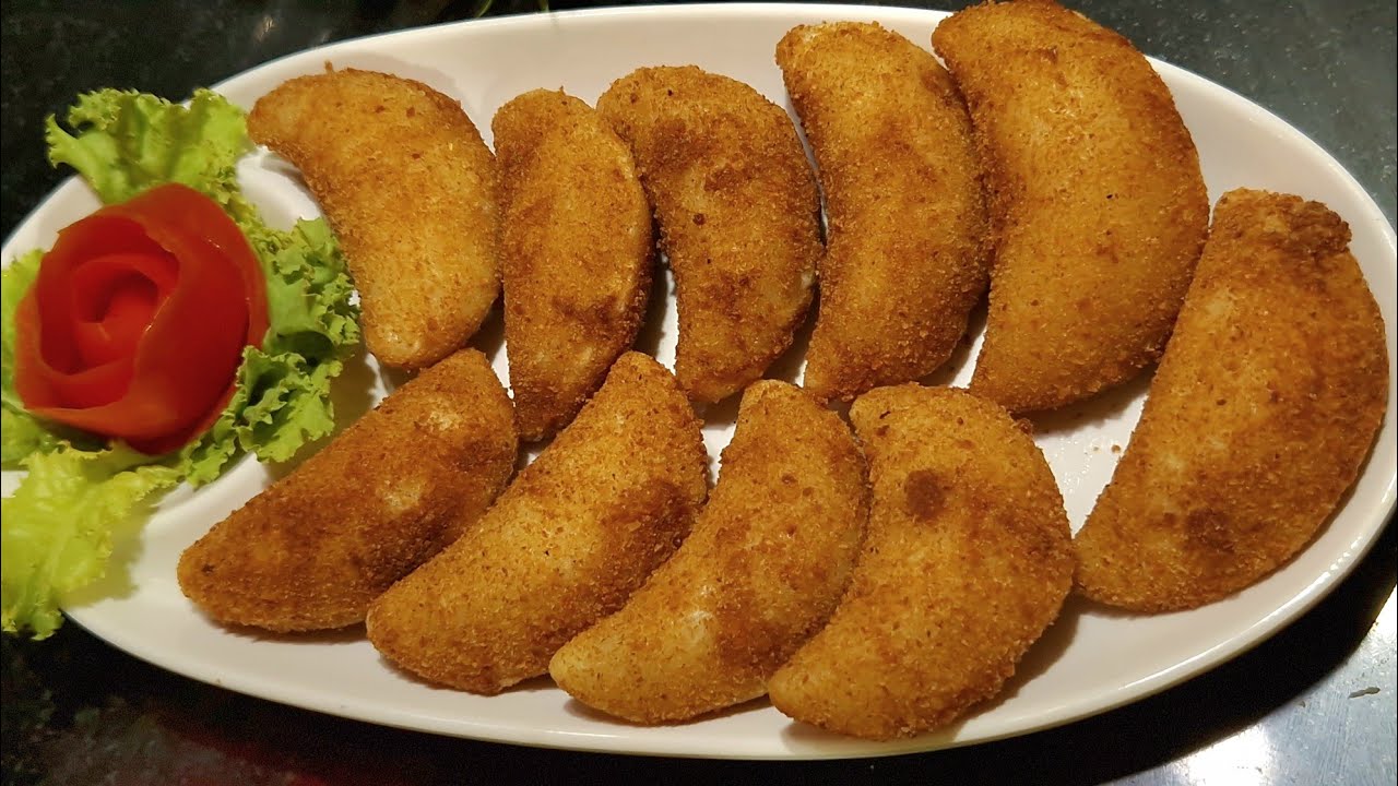 Goan Prawns Rissois | Rissois De Camarao | Party Snack Recipe