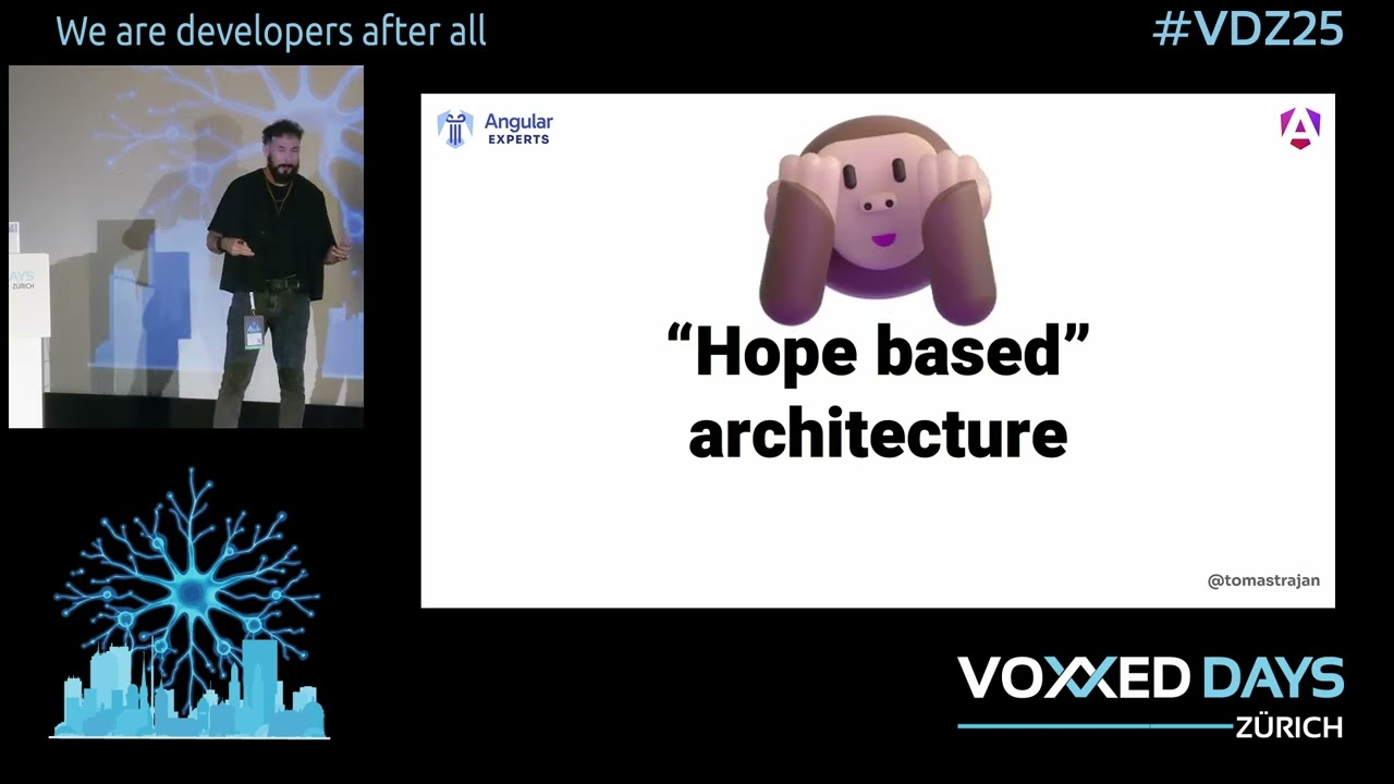 Long term success of your Angular projects with automated architecture validation! - Tomas Trajan