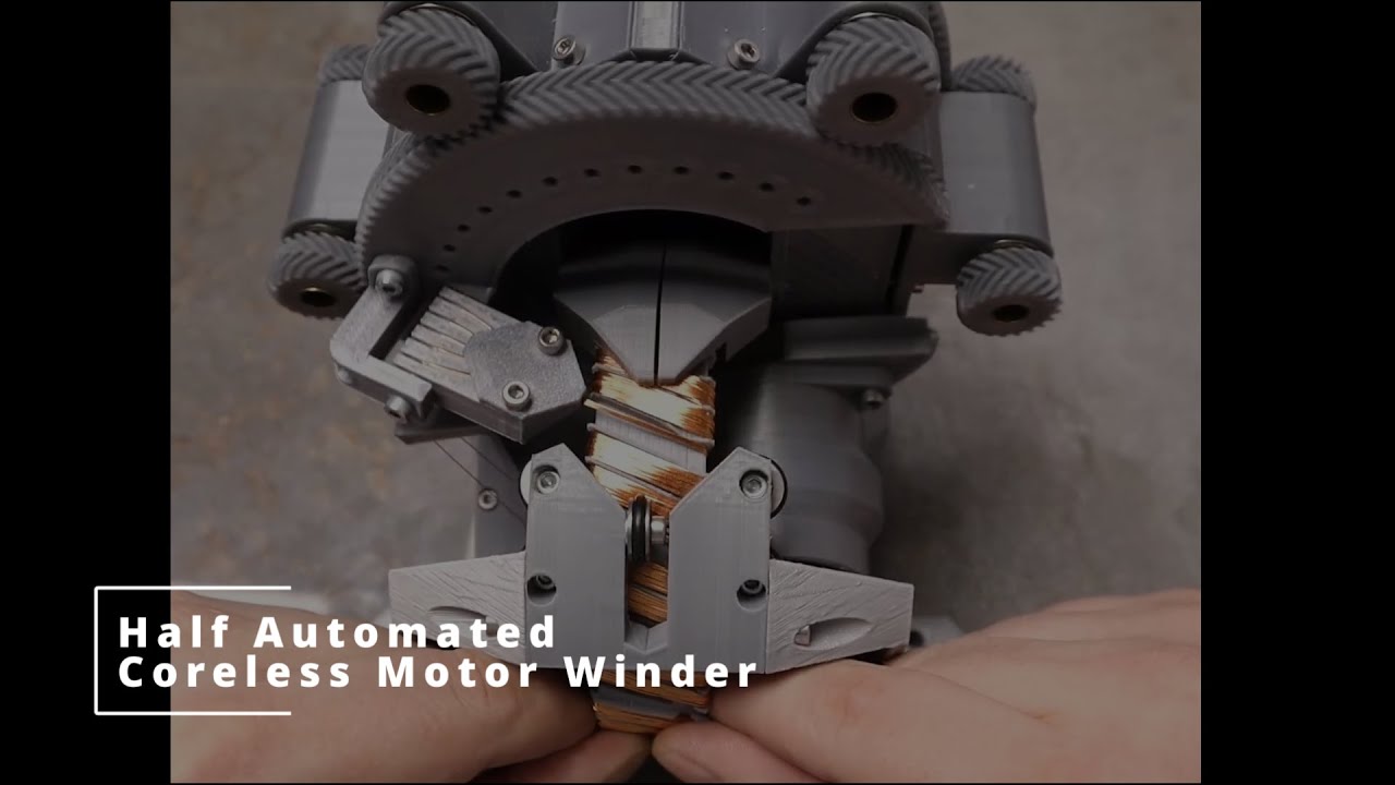 Half Automated - Coreless Motor - Winder