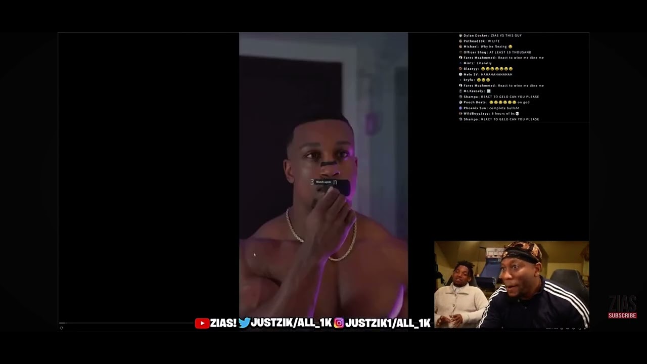 ZIAS & B Lou react to Ashton Hall&hellip; hilarious