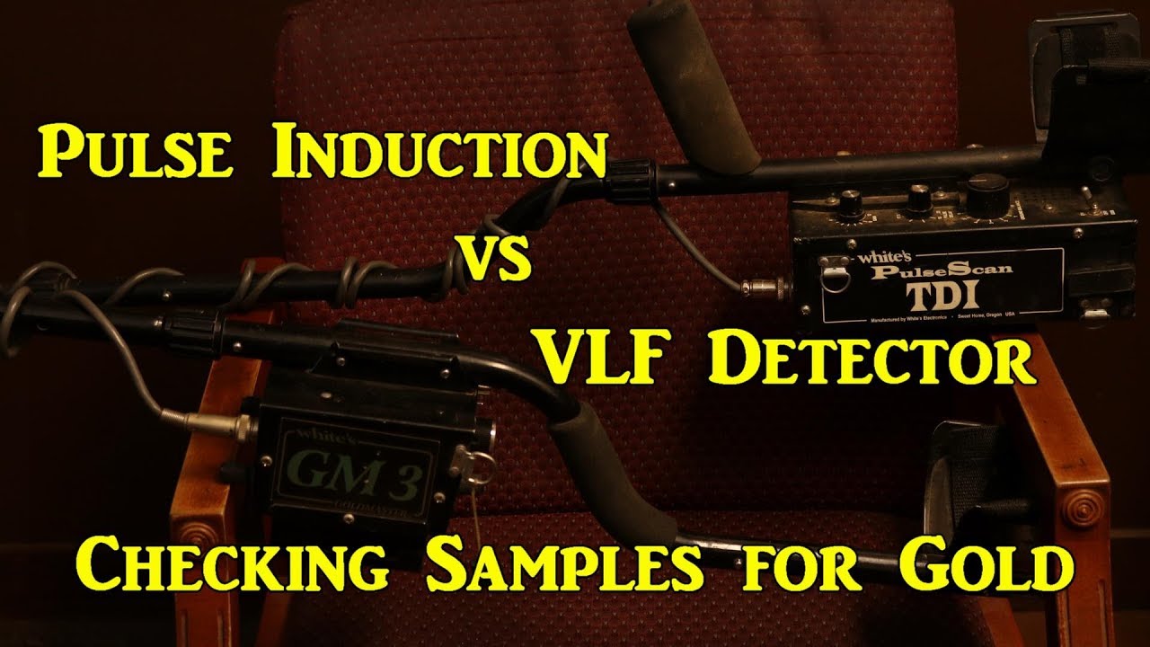 Pulse induction or VLF detectors