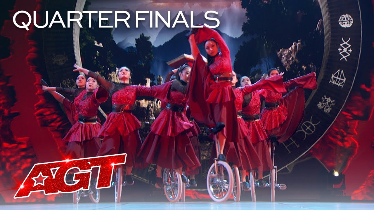 UniCircle Flow Delivers an ASTONISHING Unicycle Act - America's Got Talent 2021