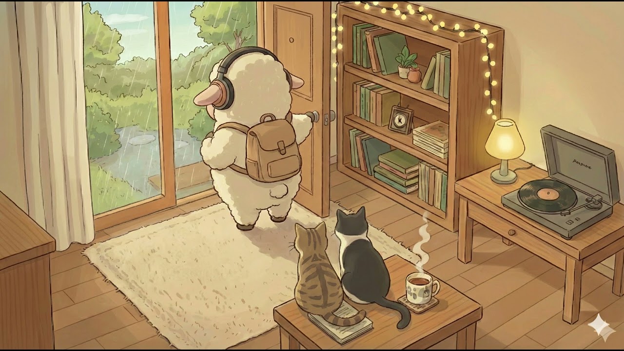 有點憂鬱的小雨天,來點lo fi 音樂陪你度過這1小時的通勤時間