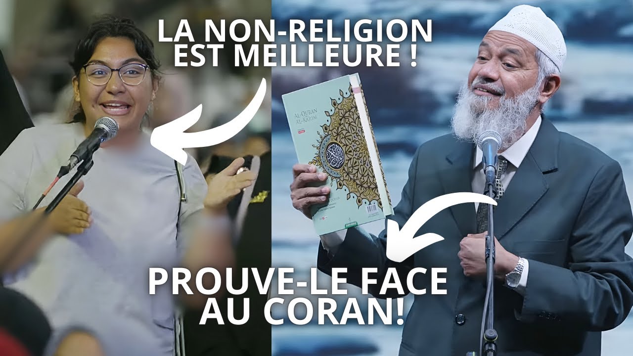 Elle remet en question la religion : voici ce que lui répond Zakir Naik en Indonesie 2025