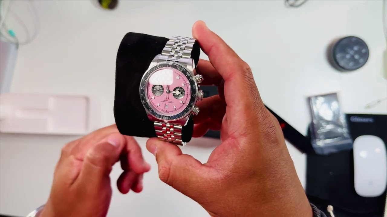 Tudor Black Bay Chrono Pink UNBOXING