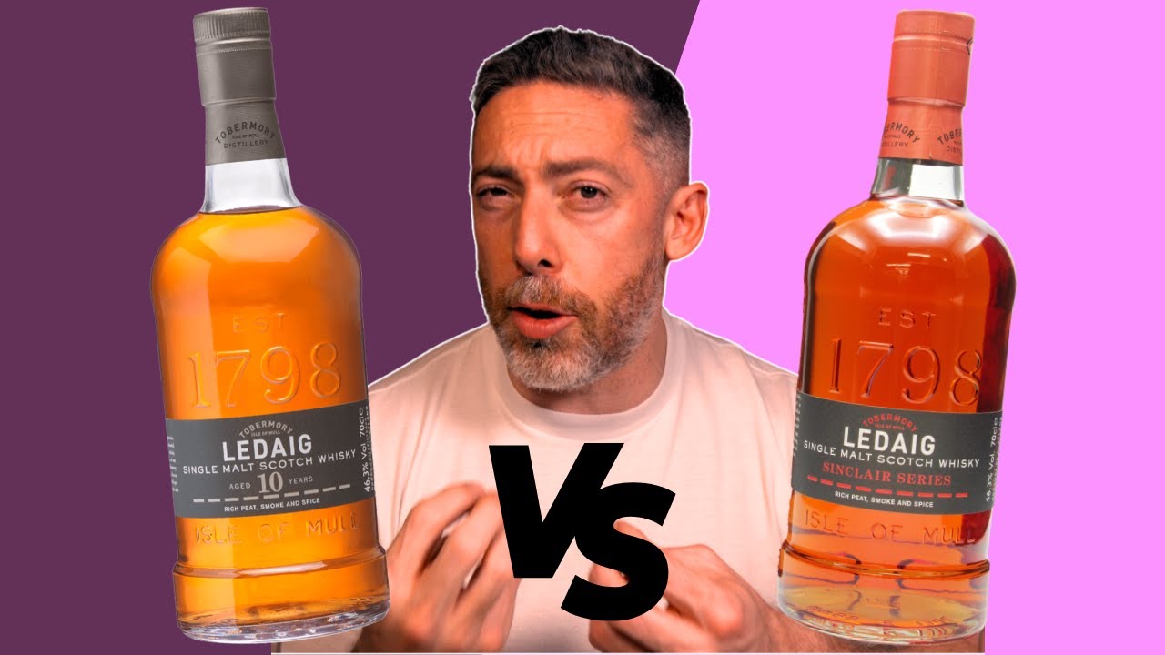 Ledaig 10 Vs. Ledaig Sinclair Series Rioja Cask Finish