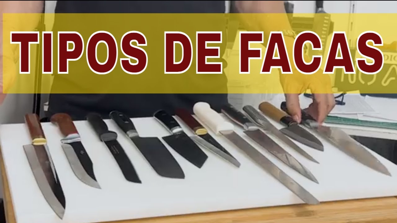 Modelos de facas e para que servem