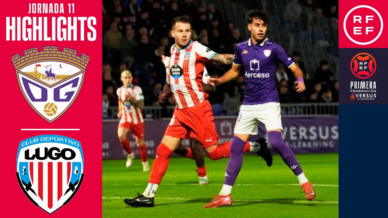 Resumen #PrimeraFederaci&oacute;n | CD Guadalajara 1-1 CD Lugo | Jornada 11 | Temporada 2025/26