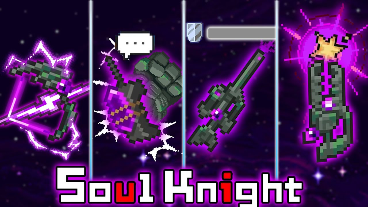 ALL 4 New Weapon Review | Soul Knight 5.3.5