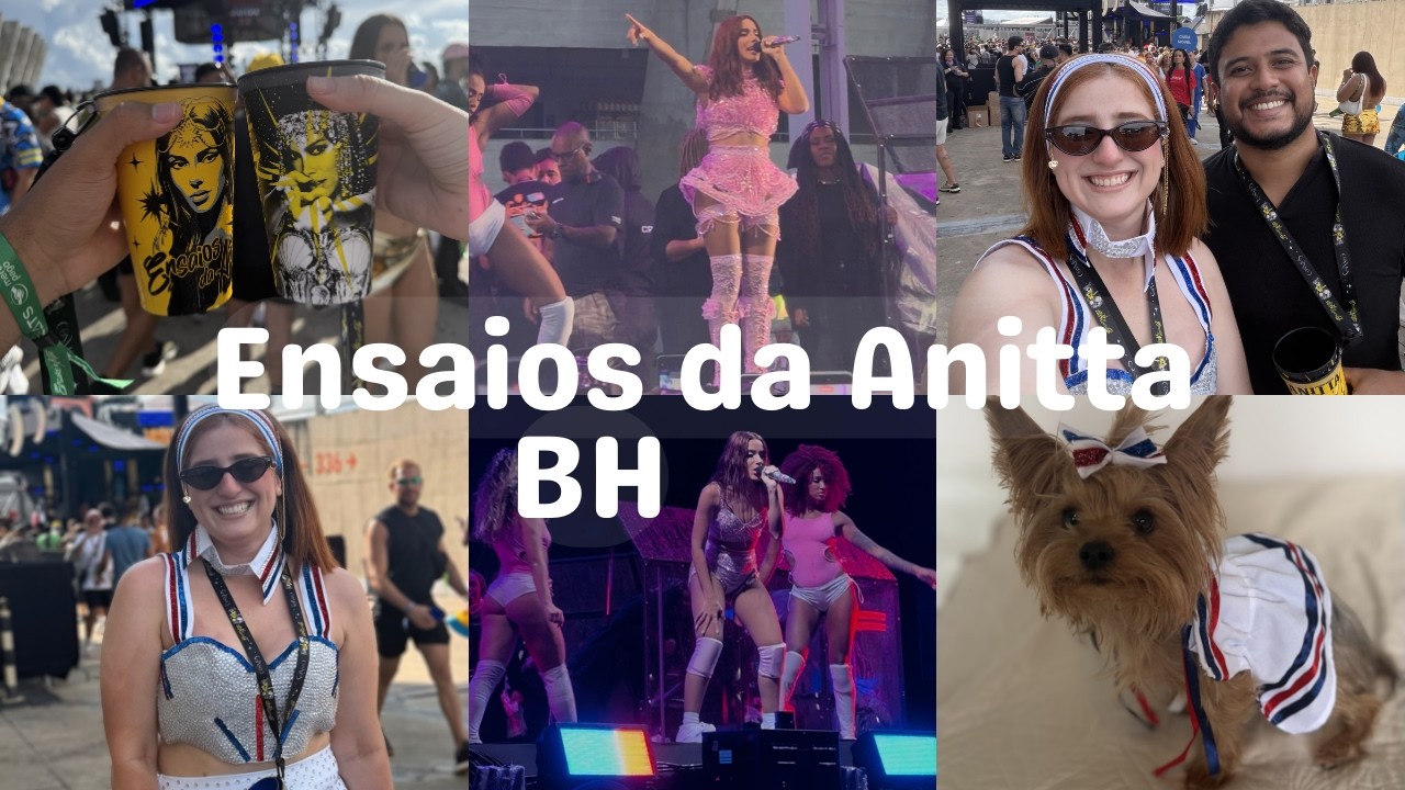 Ensaios da Anitta Belo Horizonte *fiz minha roupa, óculos da chillibeans, loja dos ensaios* | vlog