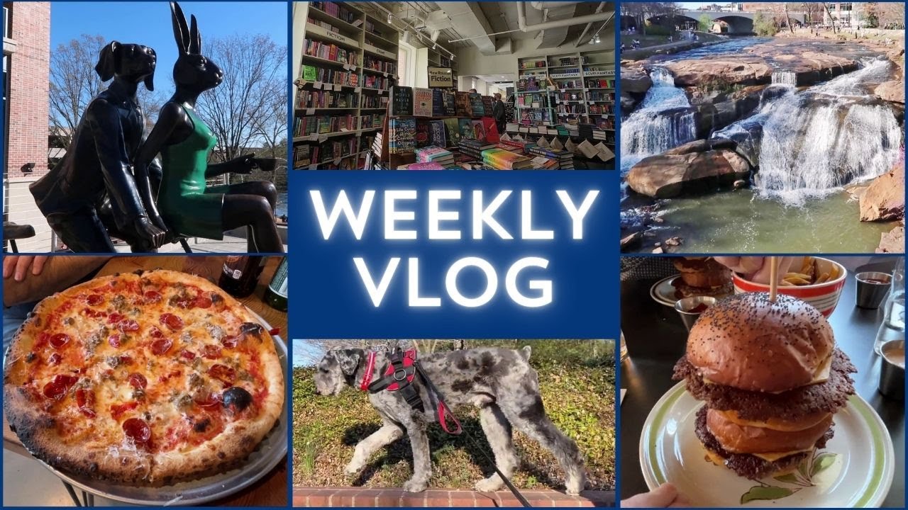 Our Visit to Travelers Rest & Downtown Greenville, South Carolina Vlog 3/31/25