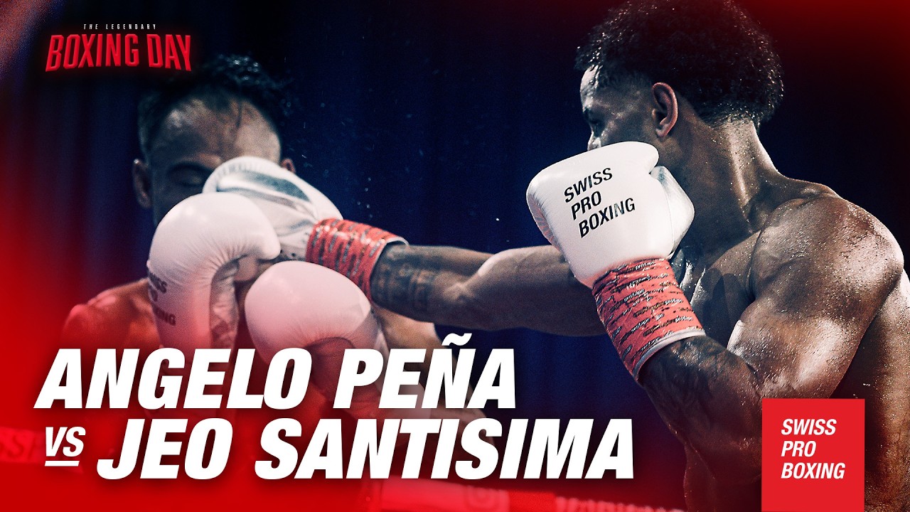 Boxing Day 25 | Angelo Peña vs. Jeo Santisima | FULL FIGHT | WBO Intercotinental Titelkampf