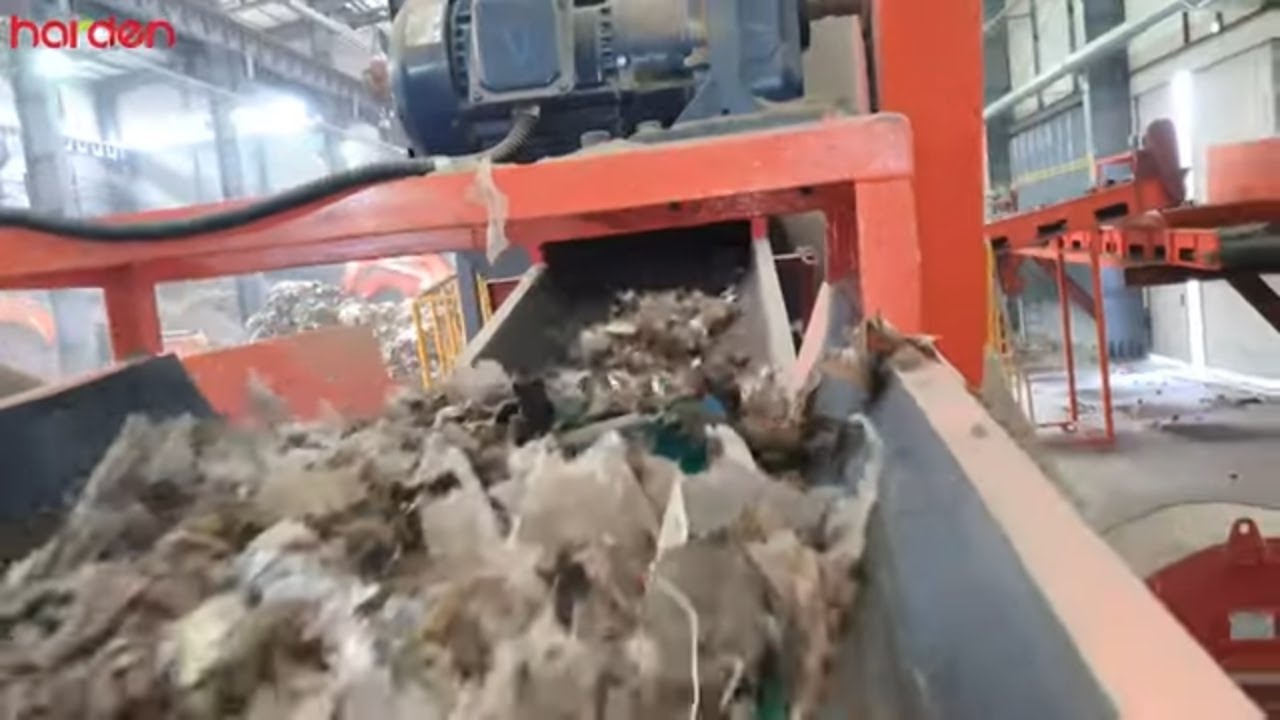 Mixed Waste (Industrial Waste & Decoration Waste) Recycling Plant
