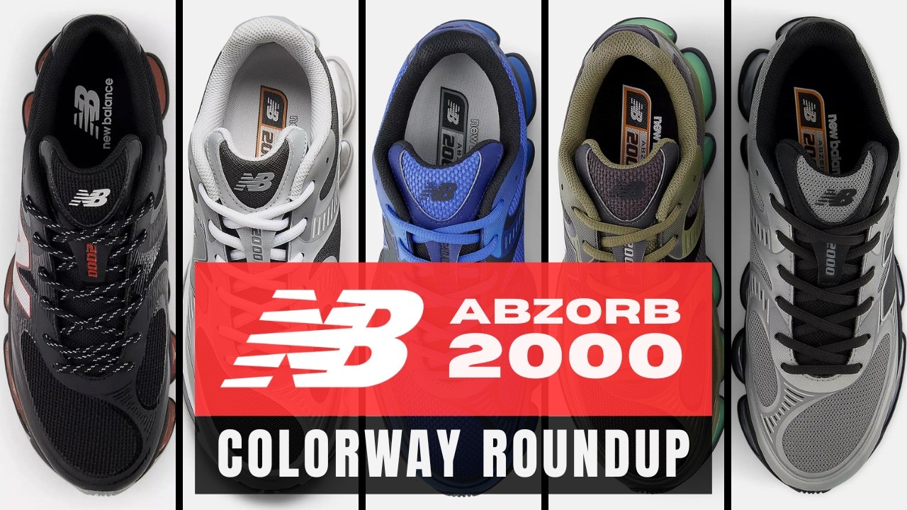 Every ABZORB 2000 Colorway Releasing in 2026