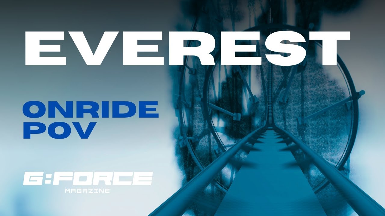 EVEREST (POV) | NoLimits 2 (B&M Giga Coaster) | G:FORCE Magazine