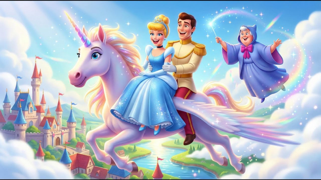 A Sick Horse… 😢 Cinderella’s Tear Made a MIRACLE Happen! 🦄✨ | Cinderella Animation