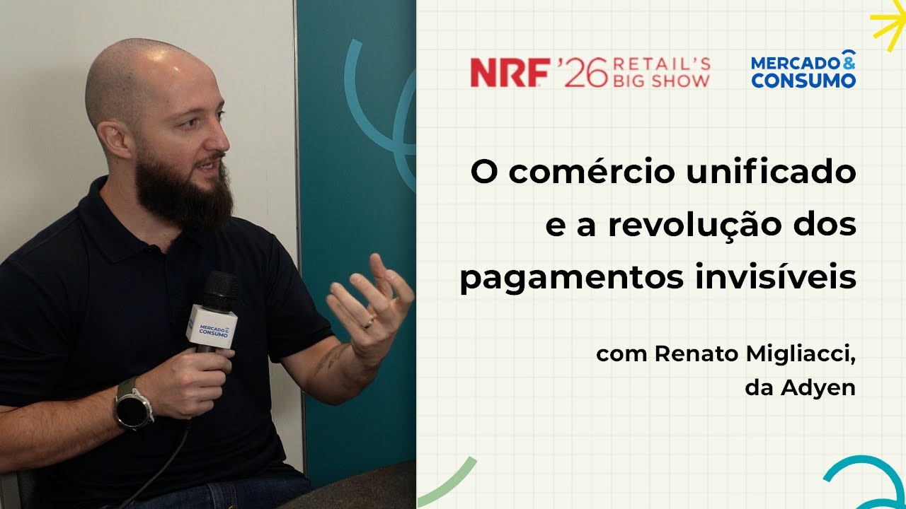 O comércio unificado e a revolução dos pagamentos invisíveis - Entrevista Adyen | NRF 2026
