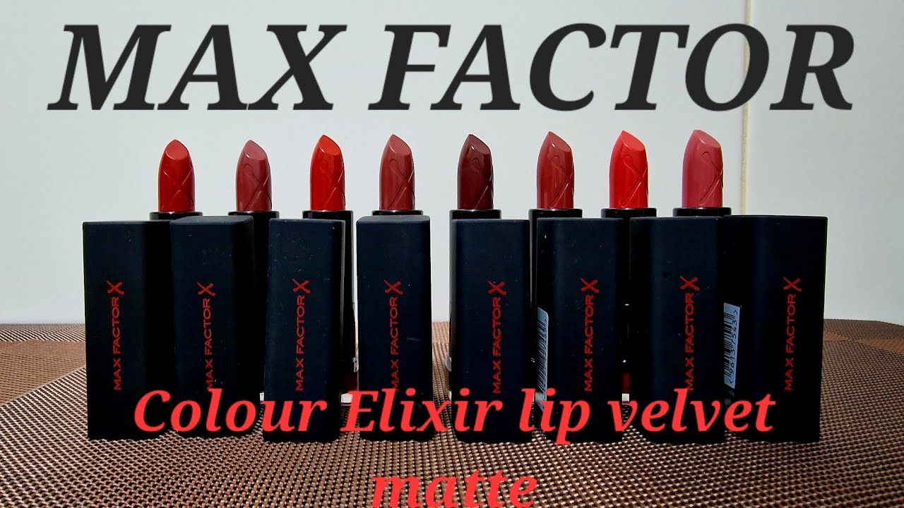 MAX FACTOR: Colour Elixir💄lip velvet matte💋