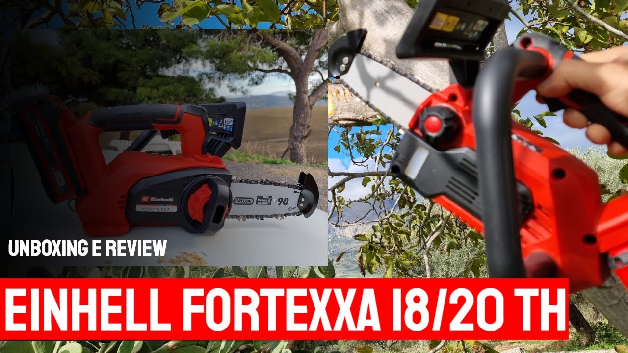 EINHELL fortexxa 18/20 TH - motosega a batteria  per potatura