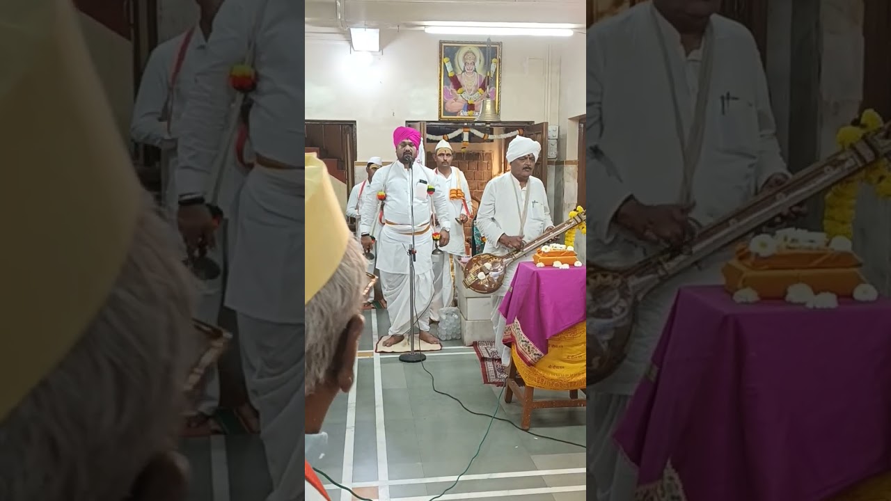 हभप पुंडलिक महाराज देहूकर ज्ञानदेव तुकाराम नामजप चाली