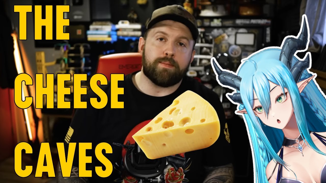 The cheese caves are REAL