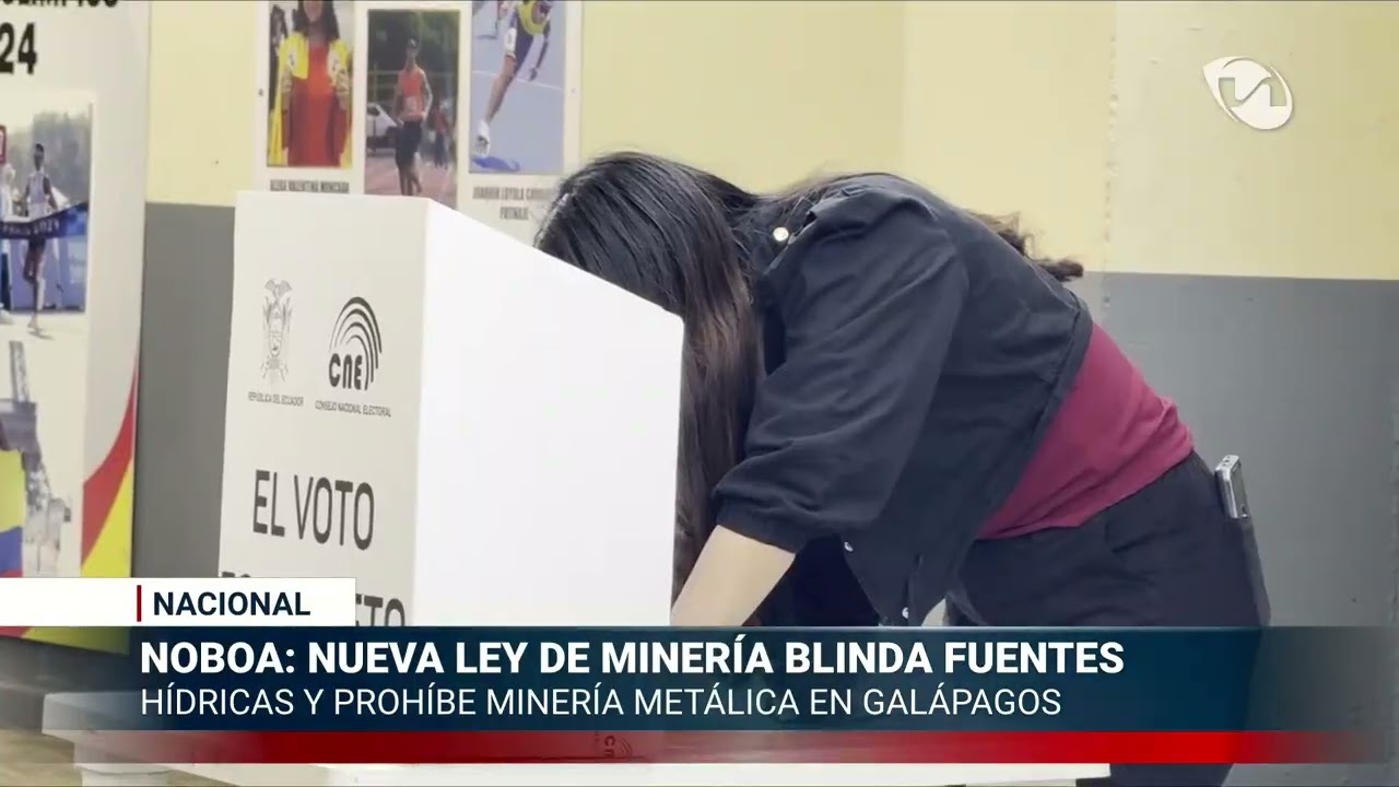 Noboa defiende leyes urgentes: menos 