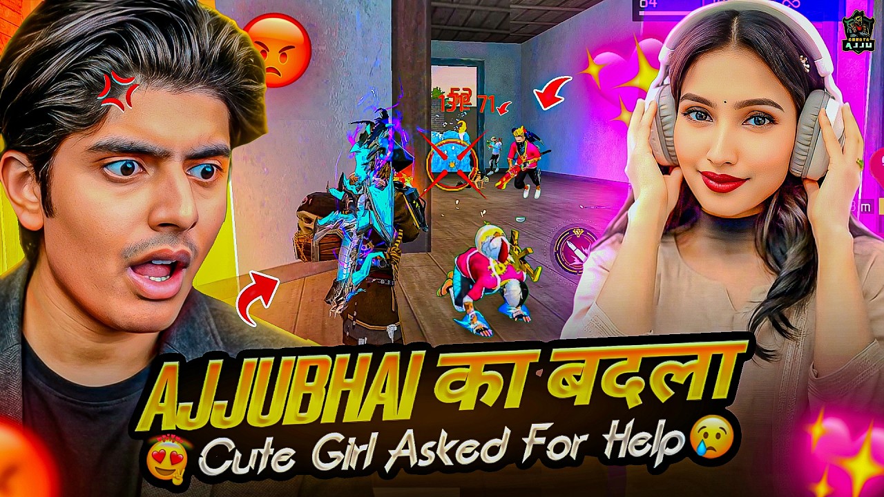 Kya लड़की के लिए Ajjubhai Lega बदला 😱 लेकिन 4 Pro Players 😍 Gussa हो Gaye 💔 अब Kya होगा 👿🔥 Free Fire