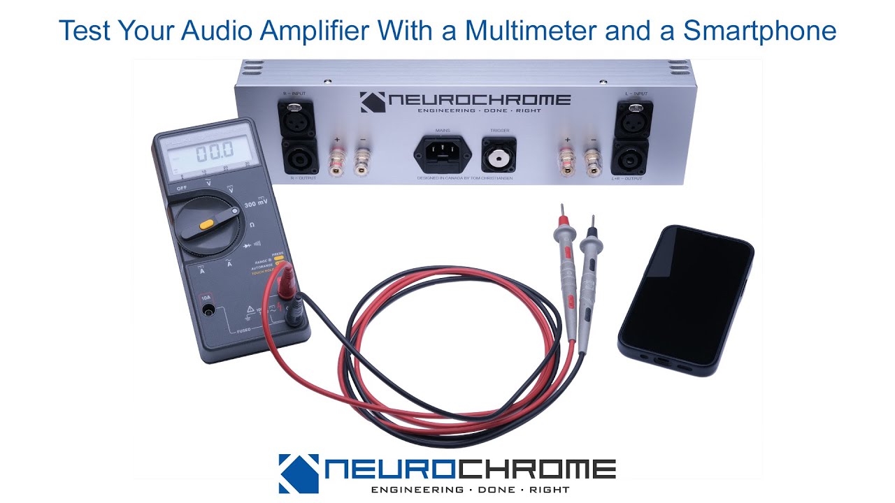 Test Your Audio Amplifier With a Multimeter and a Smartphone