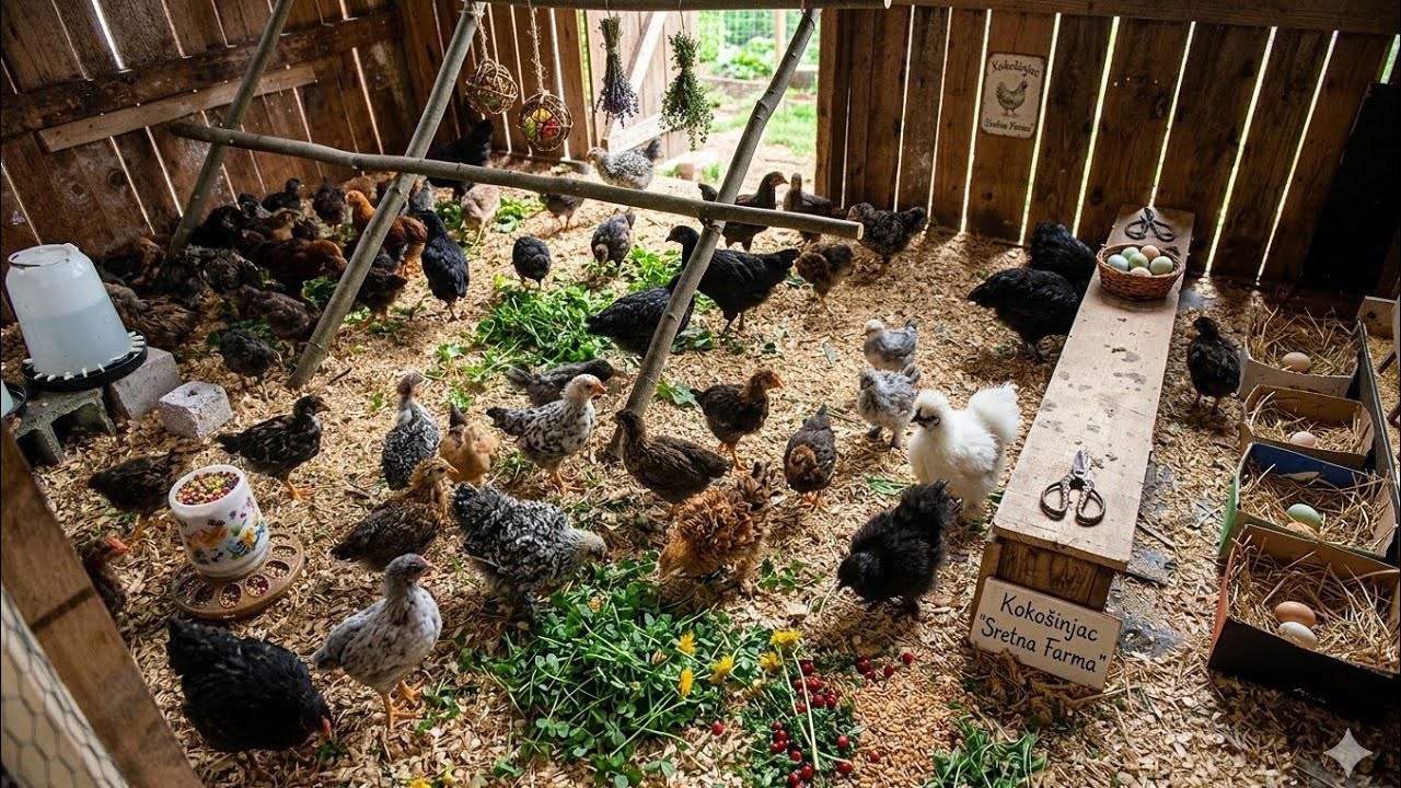 Spajamo 80 koka, pilića, Talijanka i Australorp 