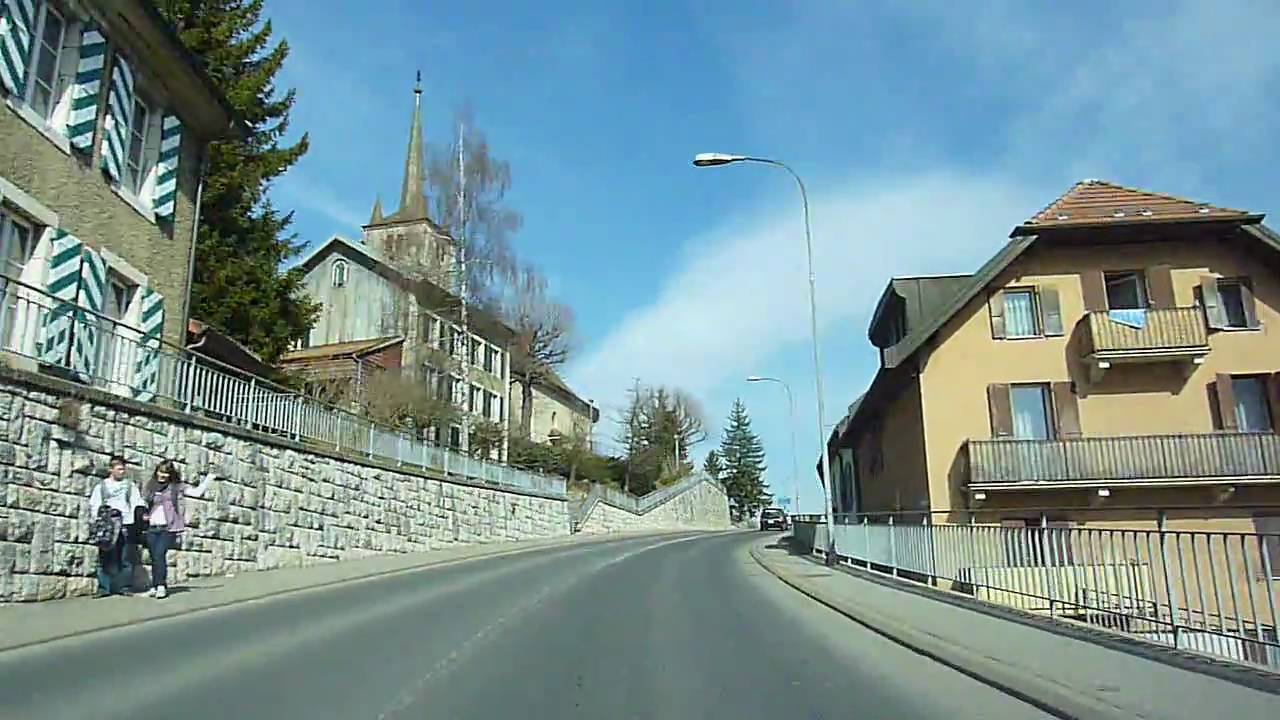 Switzerland 129 (Camera on board): Vallorbe (VD), Ballaigues, Lignerolle, Montcherand, Orbe