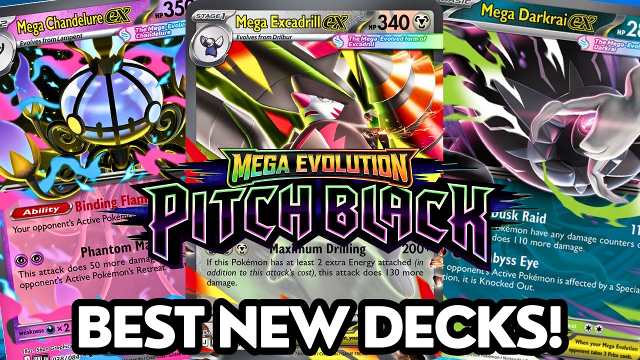 Top 5 *NEW* Pitch Black Decks (w/ Lists)!