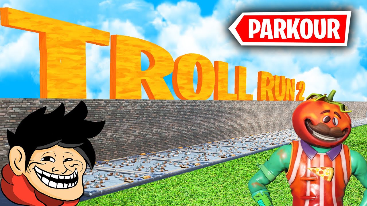 PARKOUR TROLL *NUEVO* Modo de Juego en Fortnite Minijuegos Battle Royale