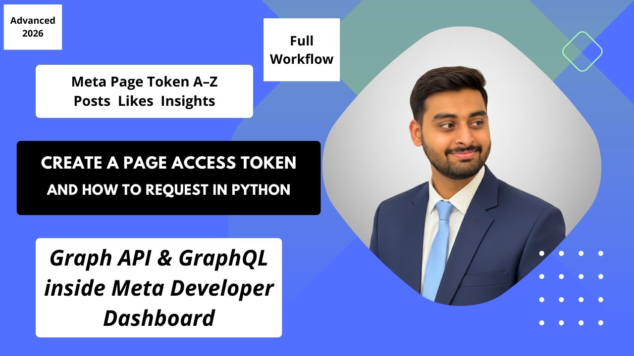 Meta Page Token Explained A&ndash;Z | Fix Page Not Showing Issue | Graph API + Python Analytics | Scraping