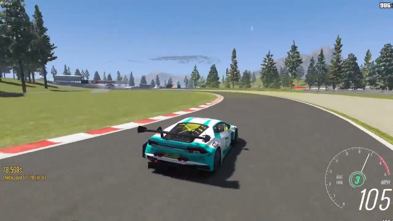 Spa-Francorchamps Lamborghini Huracan GT3 Hotlap | Cali Racing Hotlaps