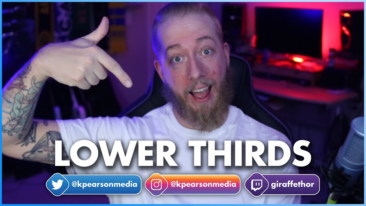 How To Create Social Media Lower Thirds Buttons in After Effects