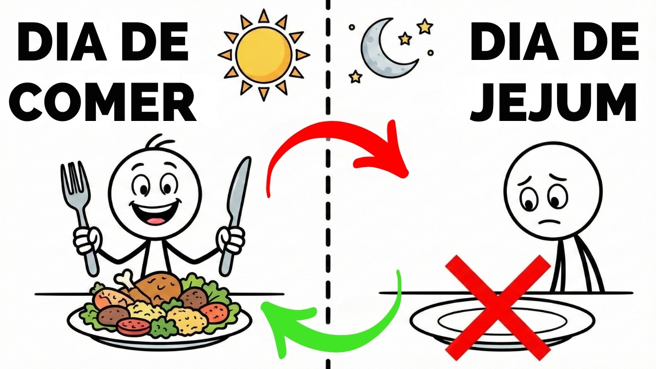 Jejum em dias alternados (ADF): por que pode acelerar a queda de gordura visceral? Segundo a ciência