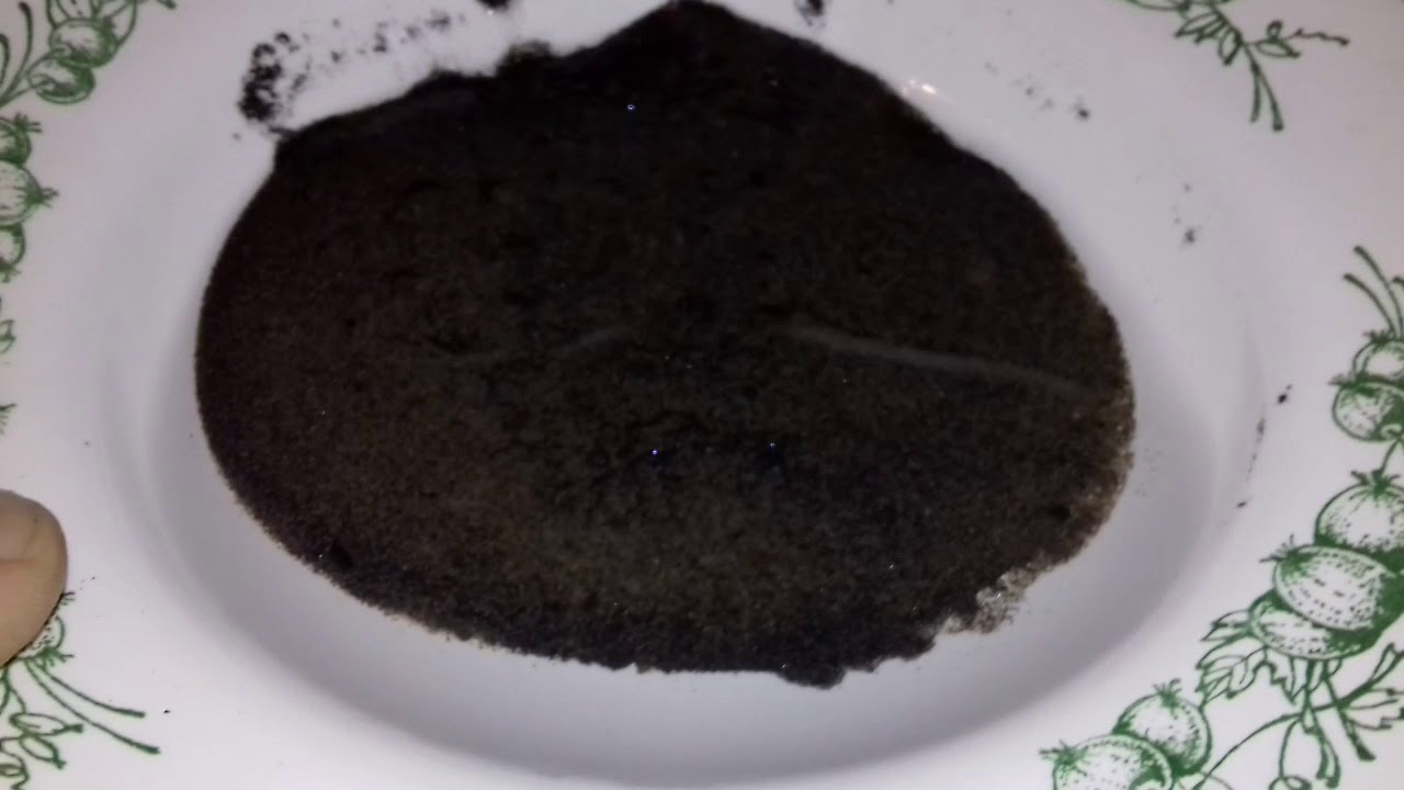 Шлих- чёрное ЗОЛОТО