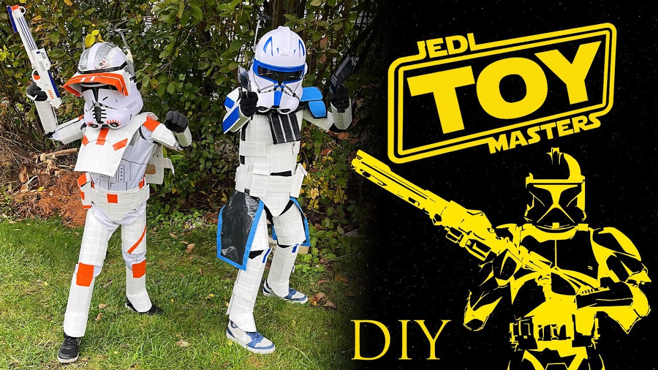 Crafting Epic Star Wars Clone Trooper Costumes on a BUDGET