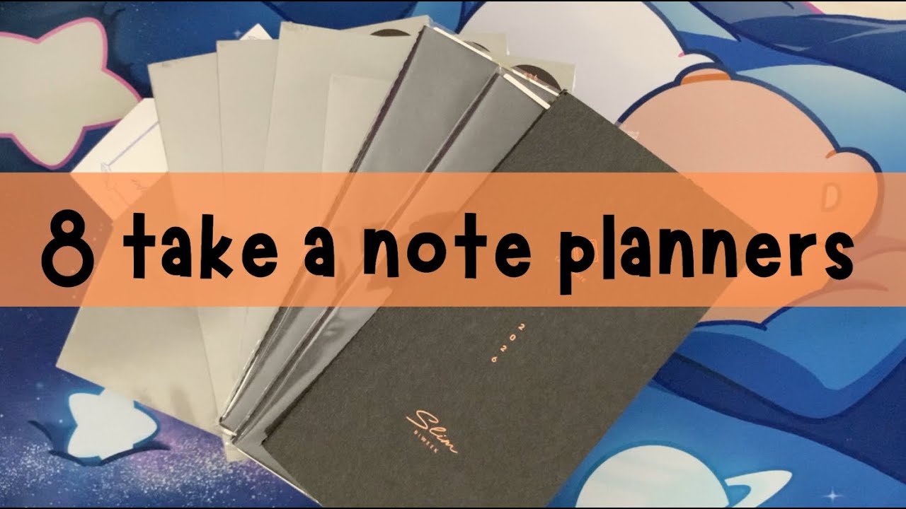 2026 Planner Stack | Take A Note
