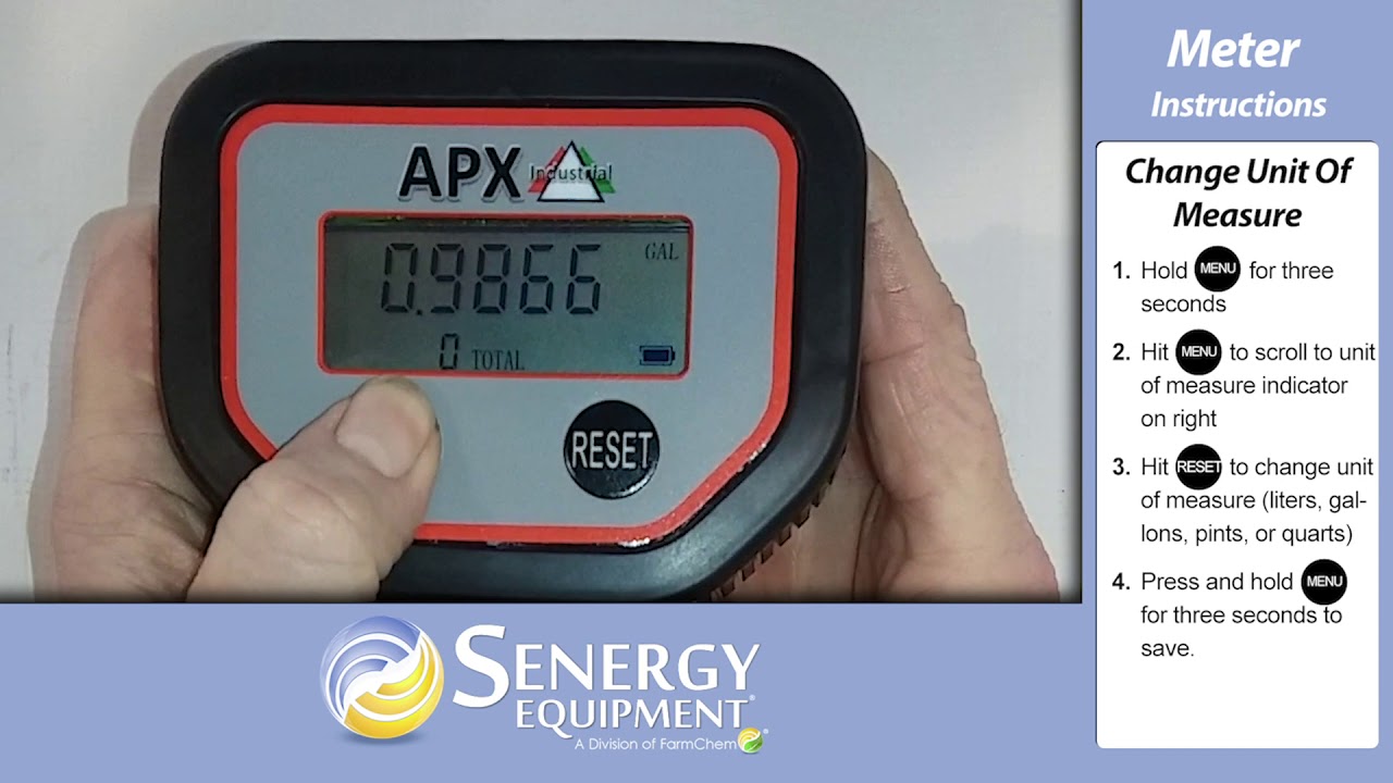 How To Calibrate An APX Digital Oil Meter