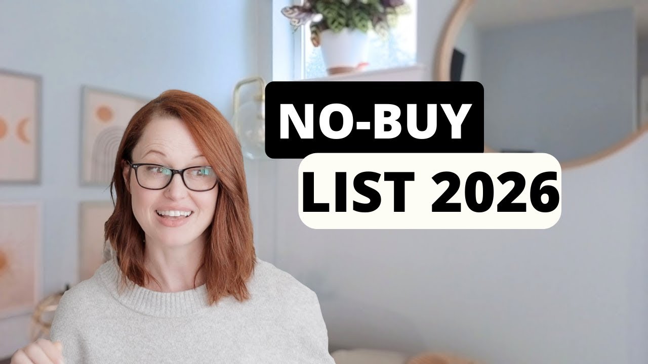 My First No-Buy Challenge 2026 (6-Months to Save Big Money)