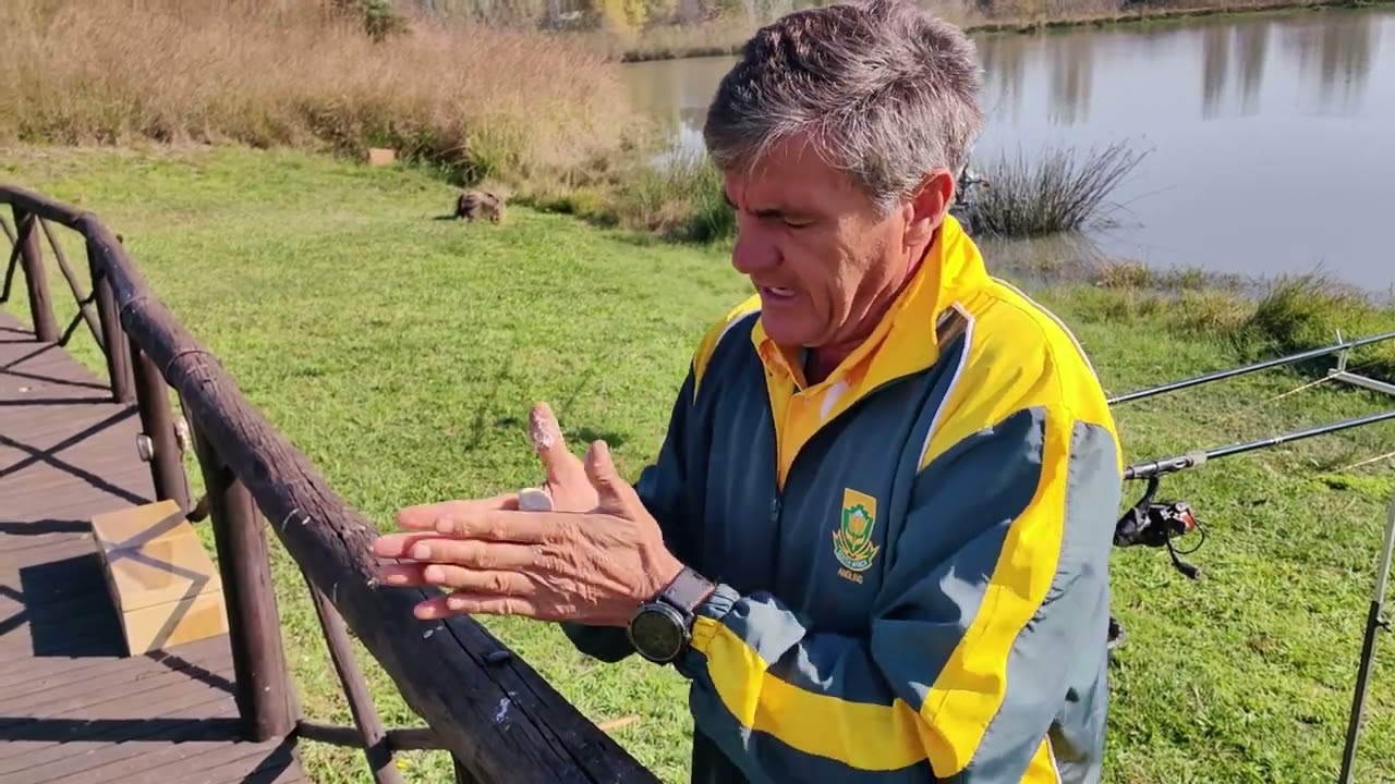 Winterton..Johan de Klerk gee tips wanneer jy 'n vreemde dam wil hengel.