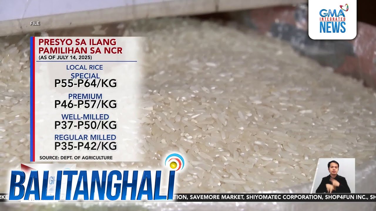 Dept. of Agriculture - Maximum SRP sa imported na bigas, ibinaba sa P43/kilo | Balitanghali