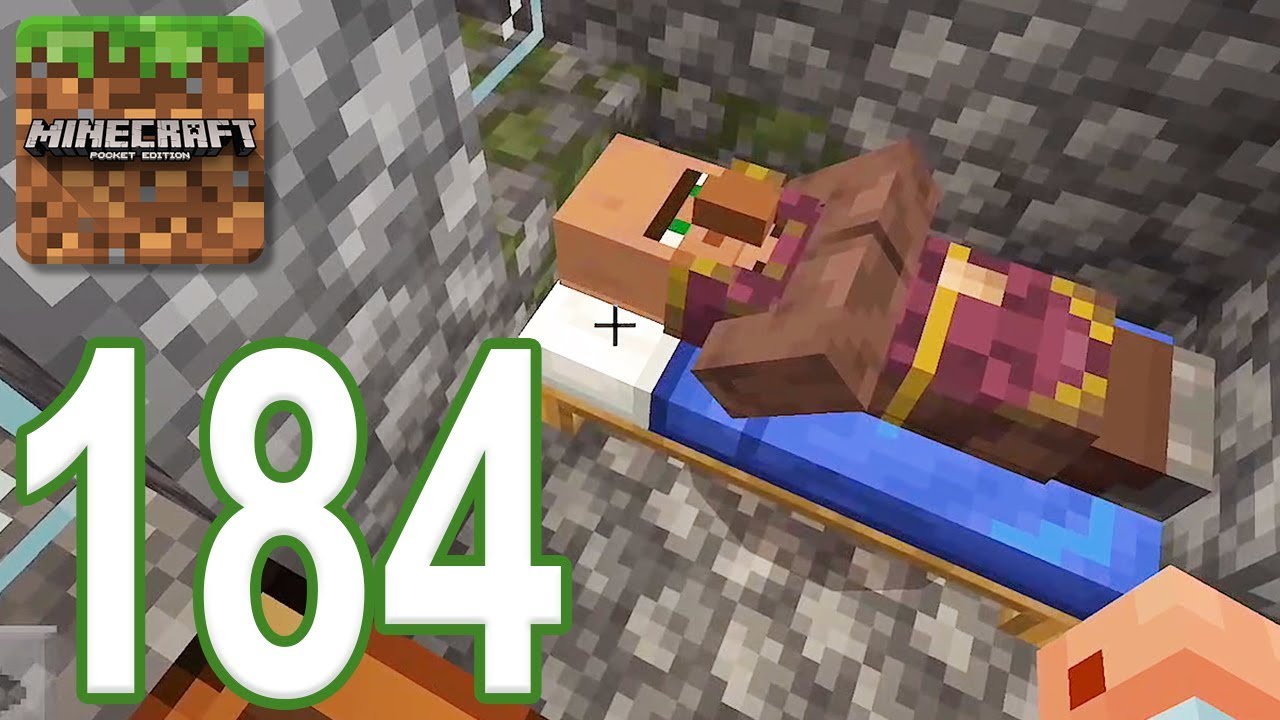 Minecraft: PE - Gameplay Walkthrough Part 184 - Find The Button: Villages (iOS, Android)