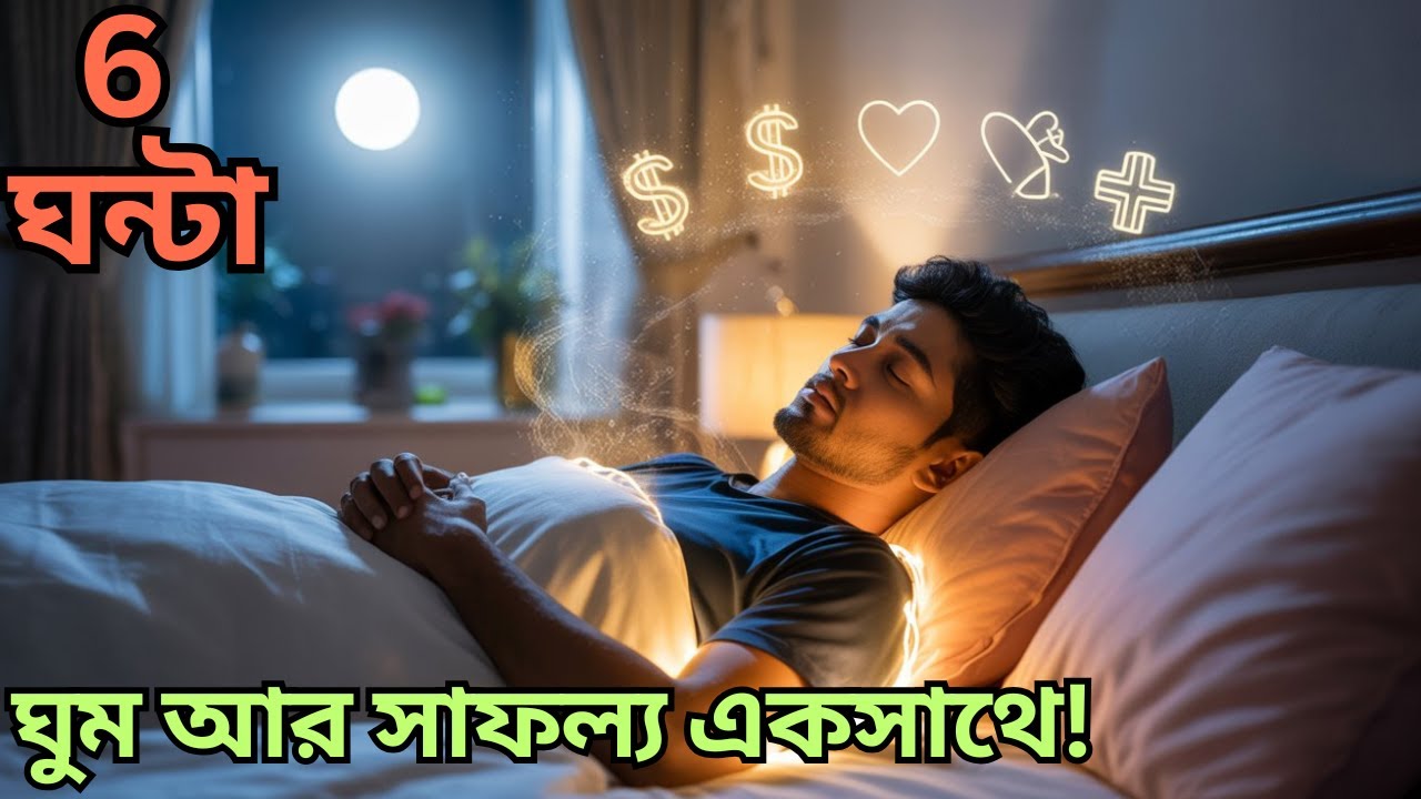 ঘুমের মধ্যে টাকা, স্বাস্থ্য আর সফলতা টানুন – অল নাইট ম্যাজিক মেডিটেশন| Miracle Sleep Meditation|