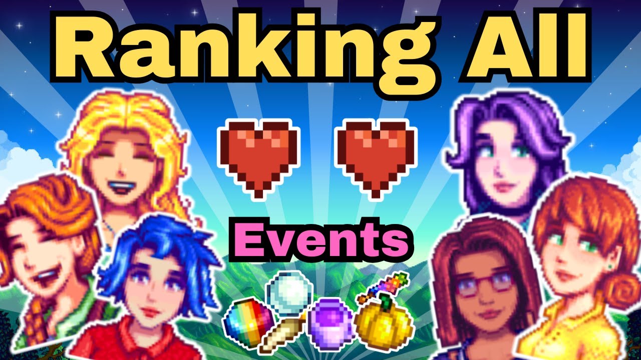 Every Stardew Valley Bachelorette’s 2-Heart Event Ranked