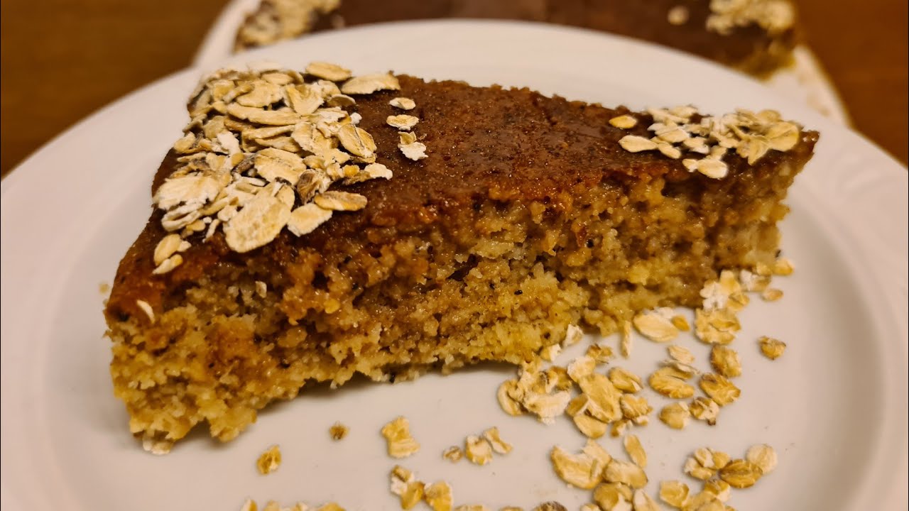 بسبوسة الشوفان أو النخالة بطريقة جديدة✅و سهلة و بمقادير صحية👌