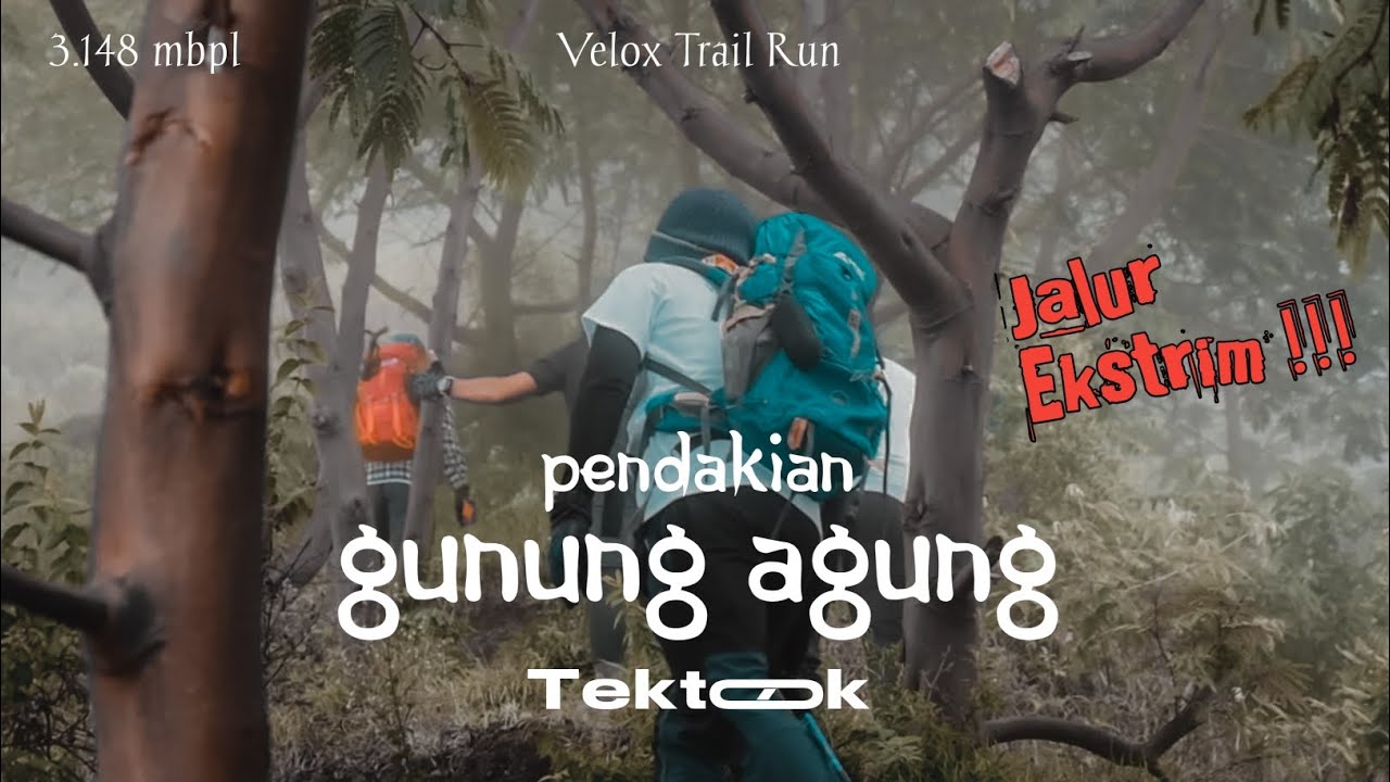 PENDAKIAN TEK TOK GUNUNG AGUNG via Besakih november 2022