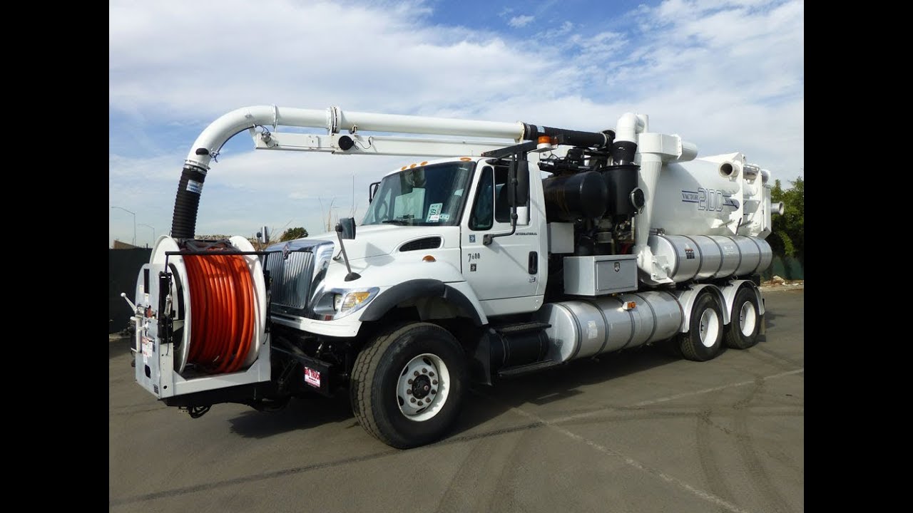 2005 International 7600 Vactor 2100 Series Vacuum Truck For Sale