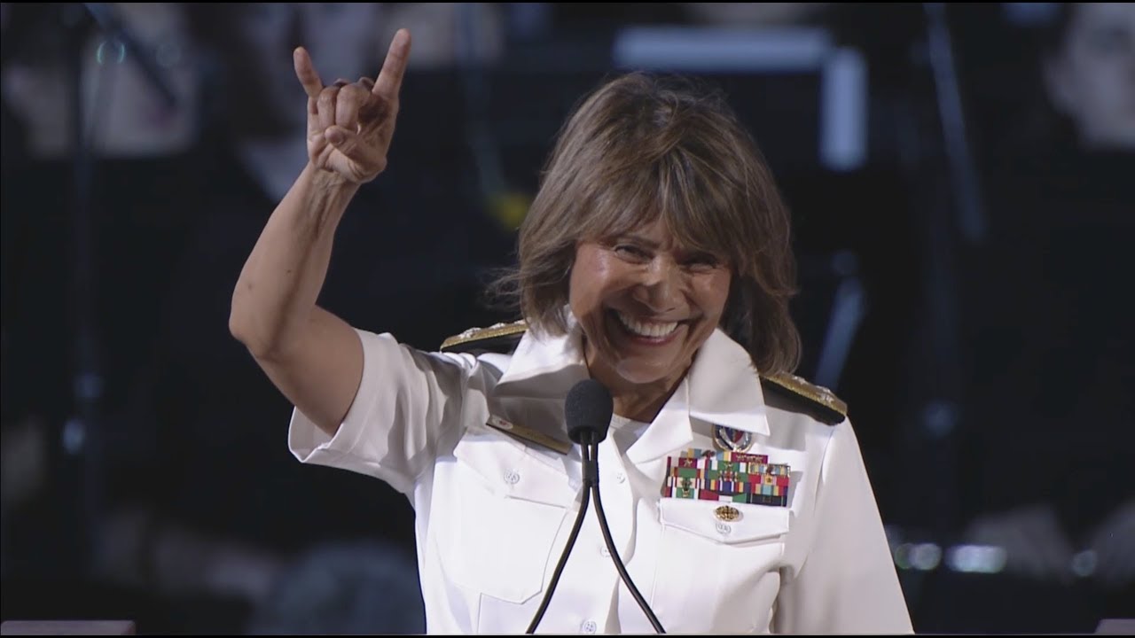 Vice Admiral Bono Tells Graduates It’s Okay to Break A Few Molds